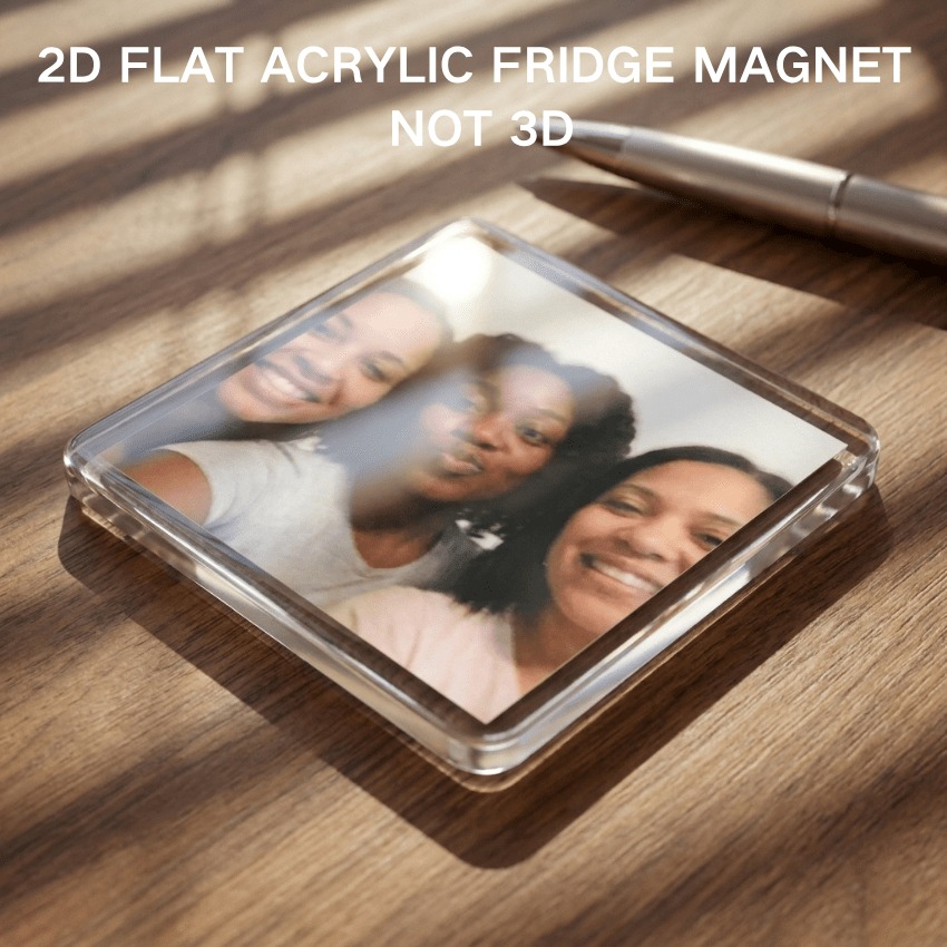Photography Exhibition - Personalized Bestie Photo Magnet - Customizable