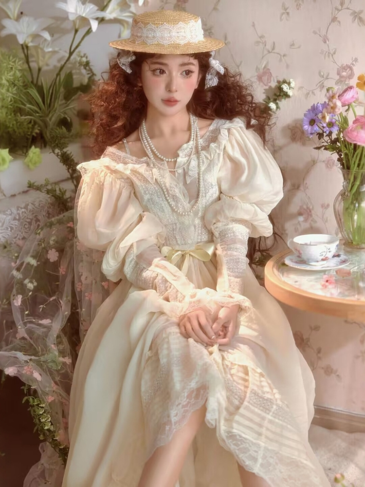 Photography Young - New Oil Painting Style Dress Photography