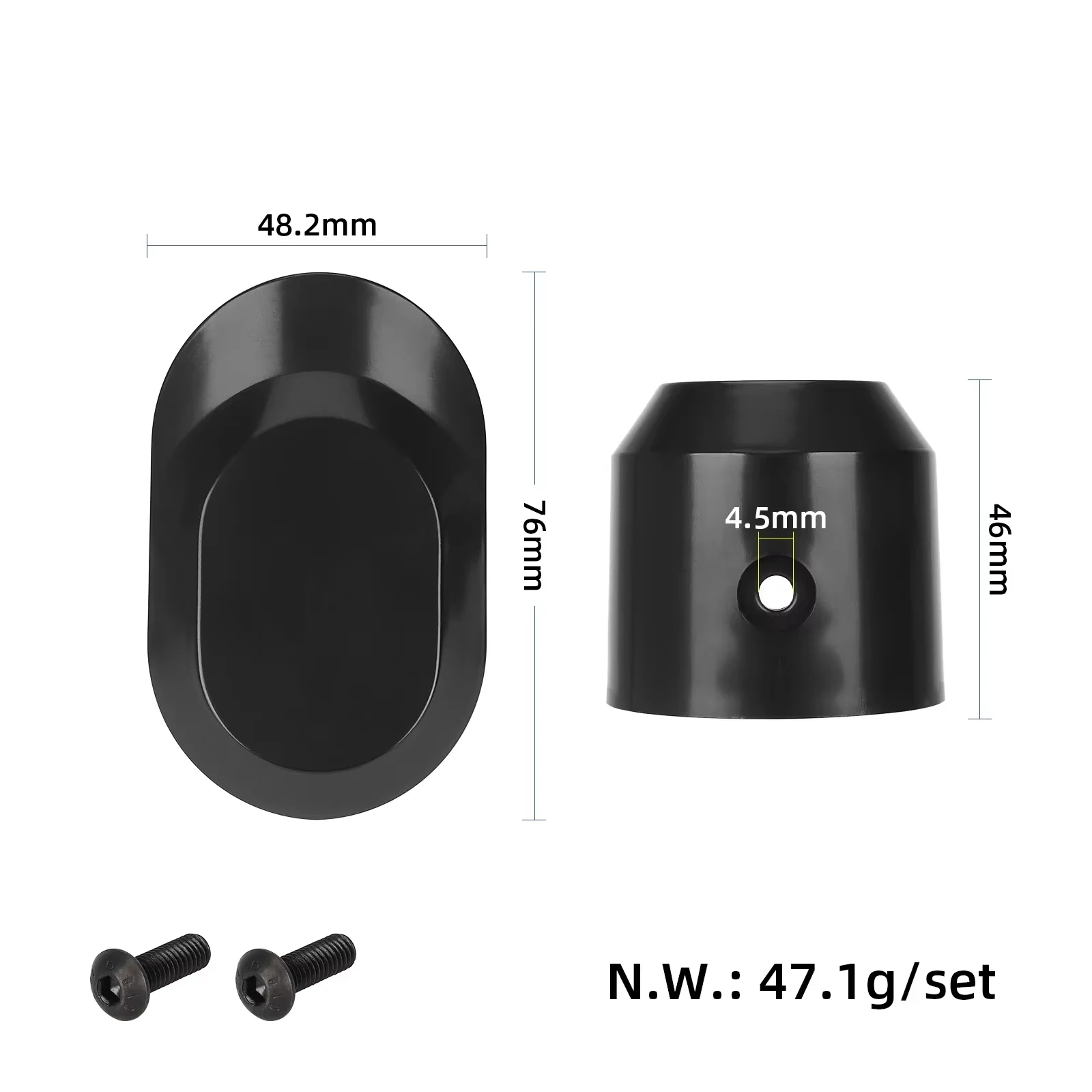 Reflector 5 In 1 - Original 1 Pair Front Fork Decorative