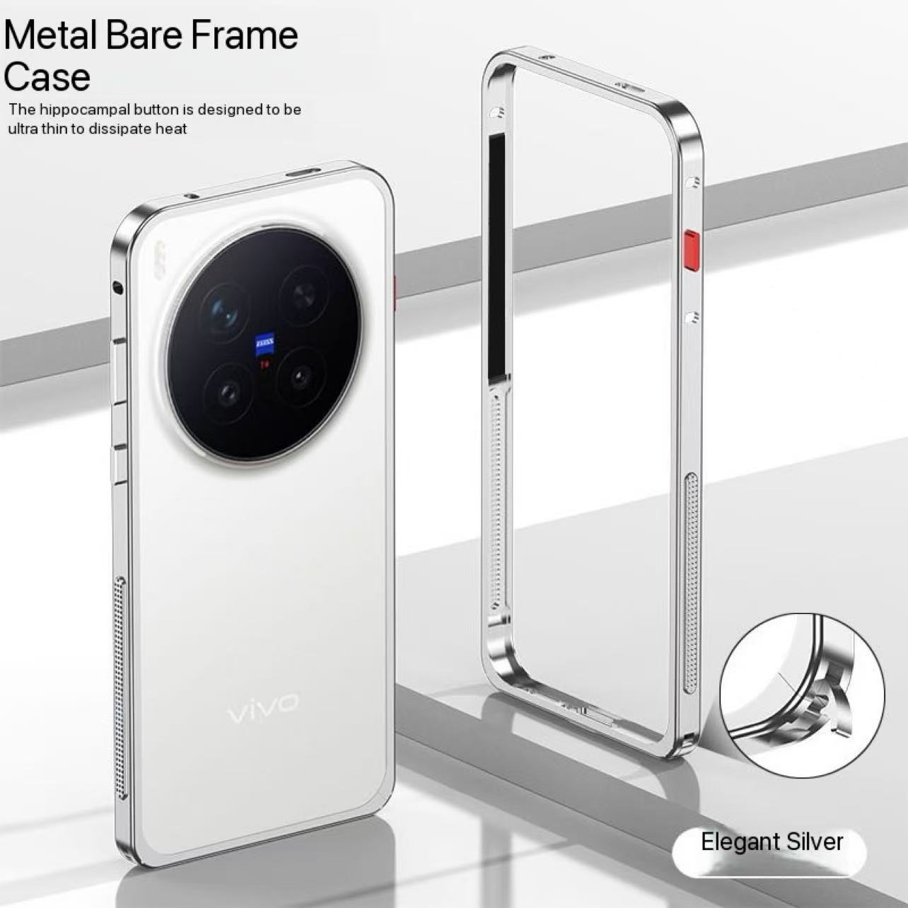 Photography Kit Vivo X200 Pro - Ultra Thin Bumper Aluminum Metal Frame