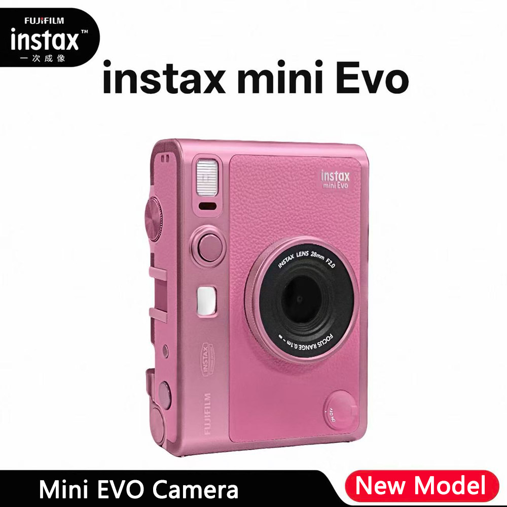 New Pink Fujifilm Mini EVO Cam - đánh giá và giá Photography Young