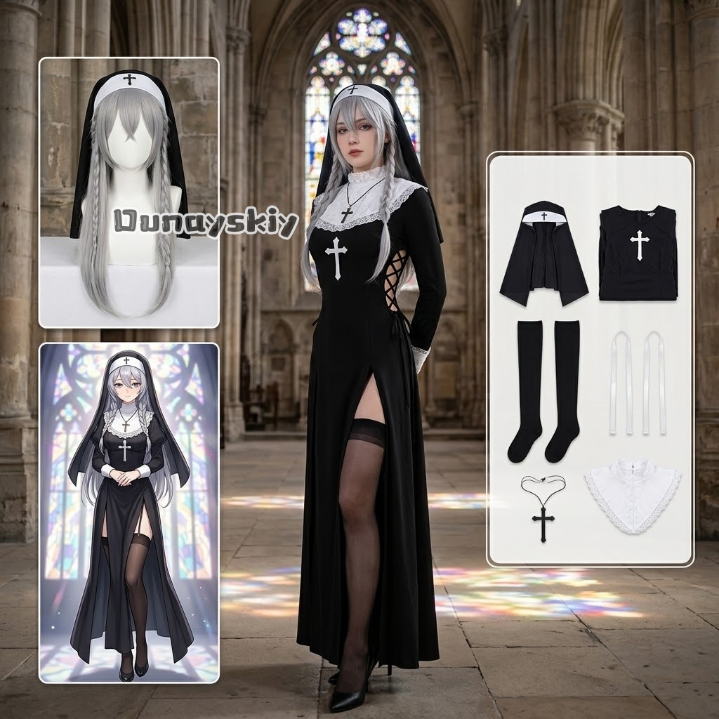 KS*06Original Nun Cos Outfit B - đánh giá và giá Photography Outfit