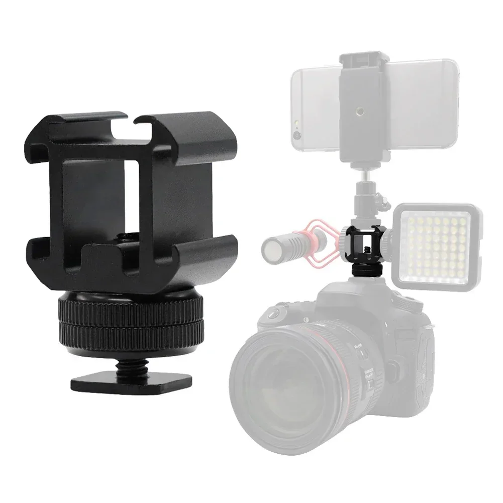 Triple Hot Shoe Mount Adapter  - đánh giá và giá Hot Shoe Adapter