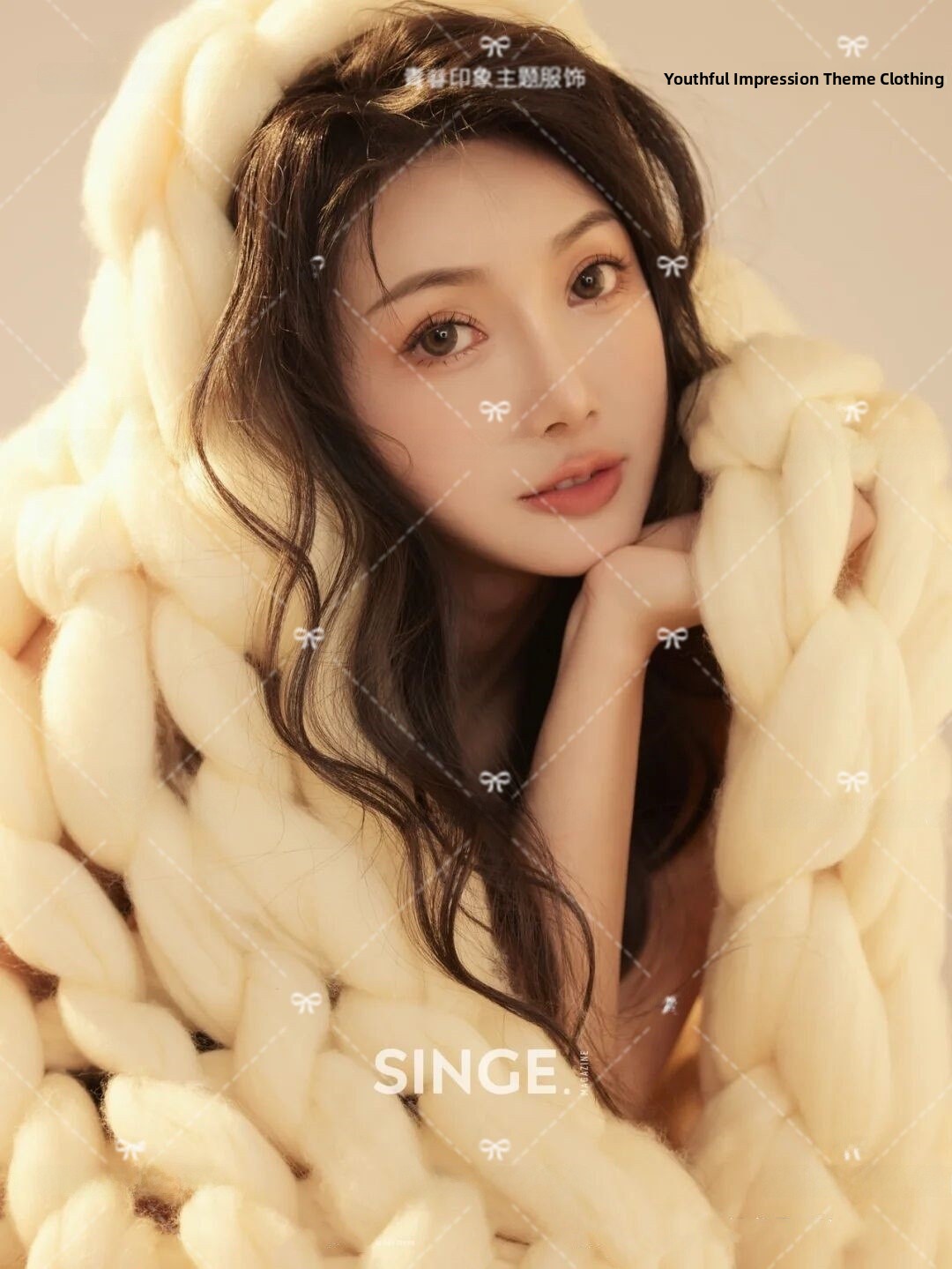 Lush Style Korean Lazy Blanket - đánh giá và giá Photography Young