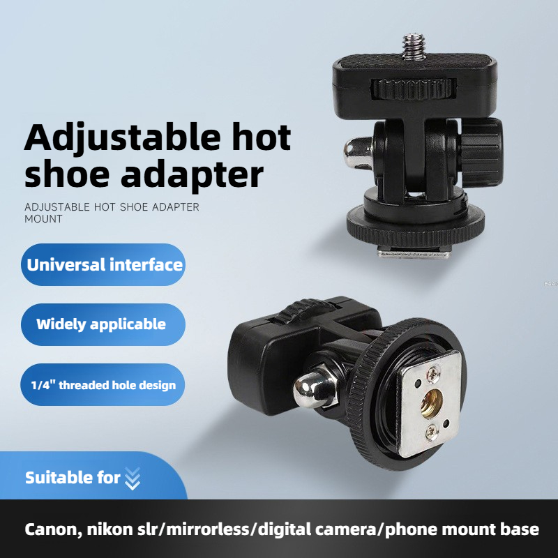 Universal Hot Shoe Mount Adapt - đánh giá và giá Hot Shoe Adapter
