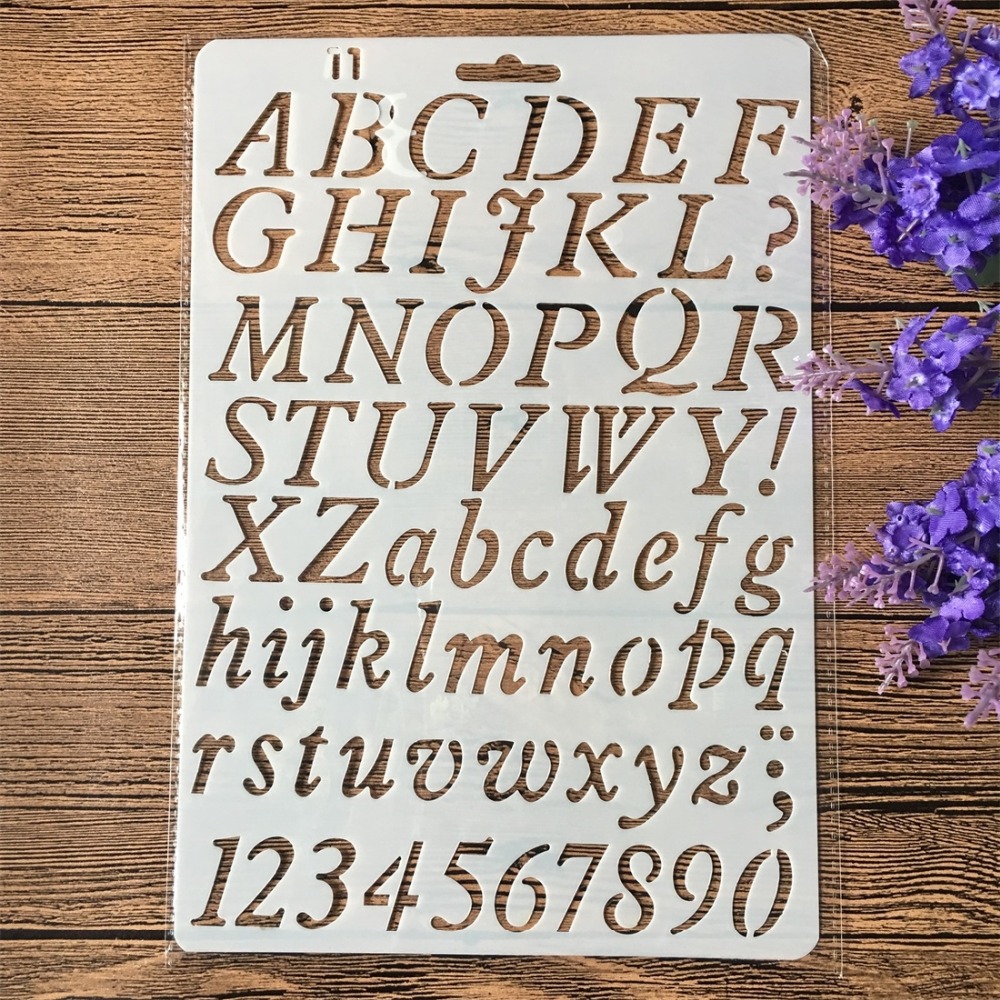 4 Cái/bộ 26Cm Bảng Chữ Cái Chữ - đánh giá và giá Photography Font