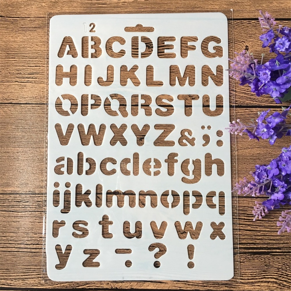 4 Cái/bộ 26Cm Bảng Chữ Cái Chữ - đánh giá và giá Photography Font