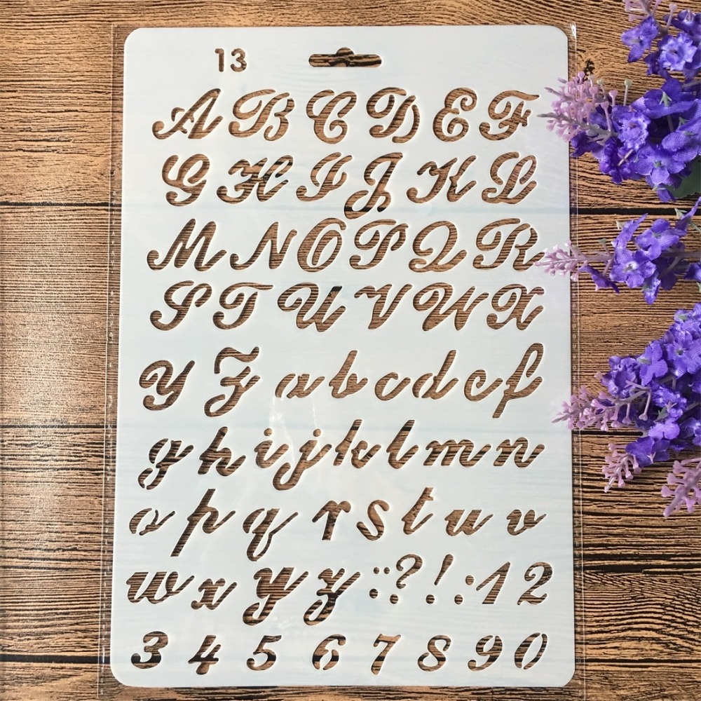 4 Cái/bộ 26Cm Bảng Chữ Cái Chữ - đánh giá và giá Photography Font