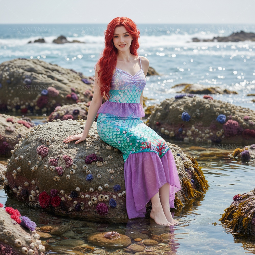 Little Mermaid Ariel Cosplay L - đánh giá và giá Photography Outfit