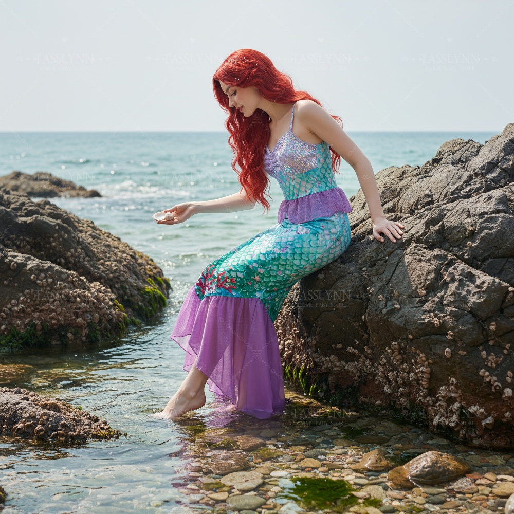 Little Mermaid Ariel Cosplay L - đánh giá và giá Photography Outfit