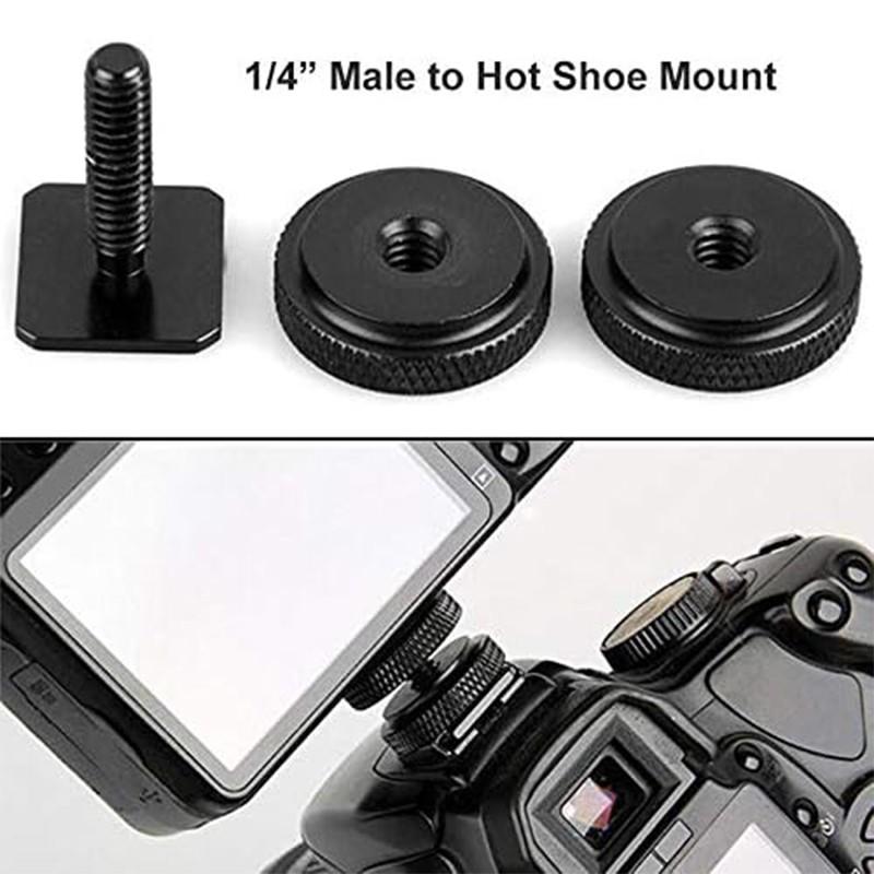 10/14pcs Camera Screw Adapter  - đánh giá và giá Hot Shoe Adapter