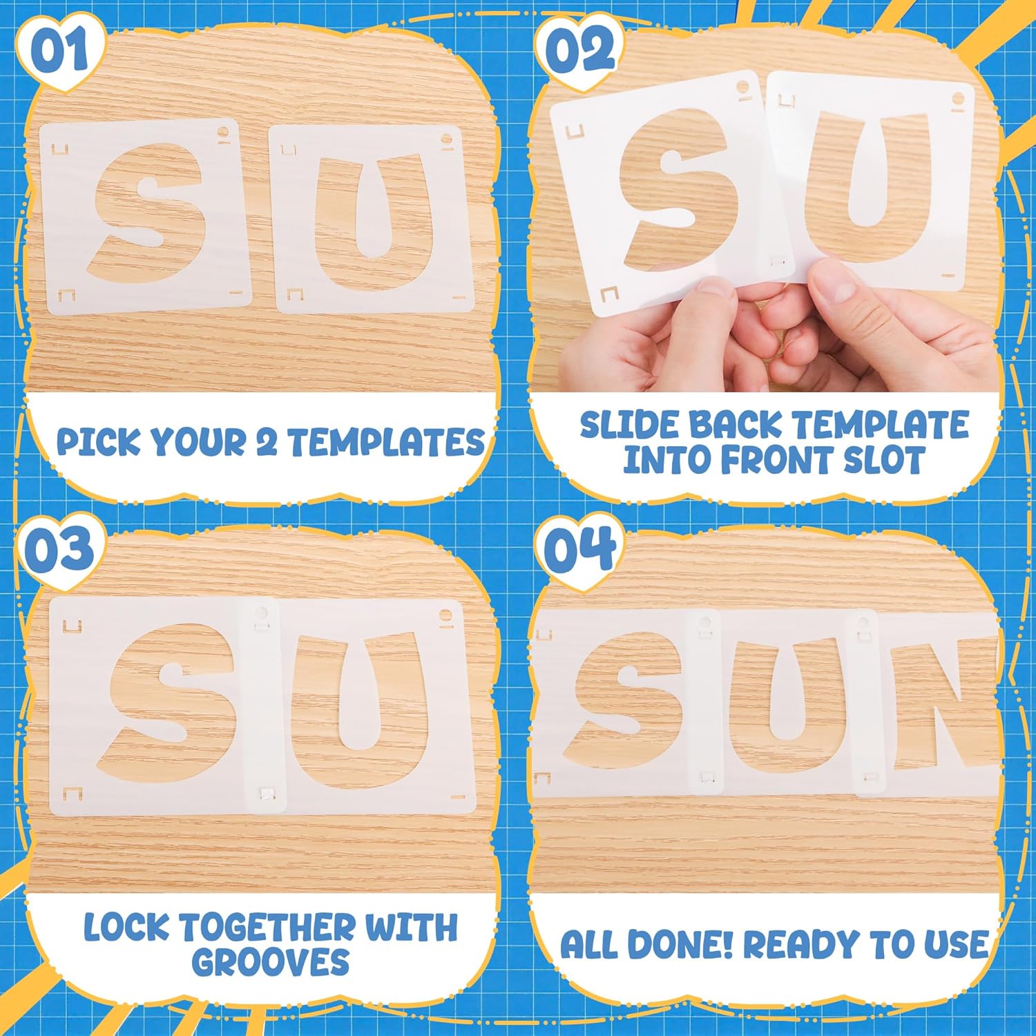 80Pcs Reusable Alphabet Number - đánh giá và giá Photography Font