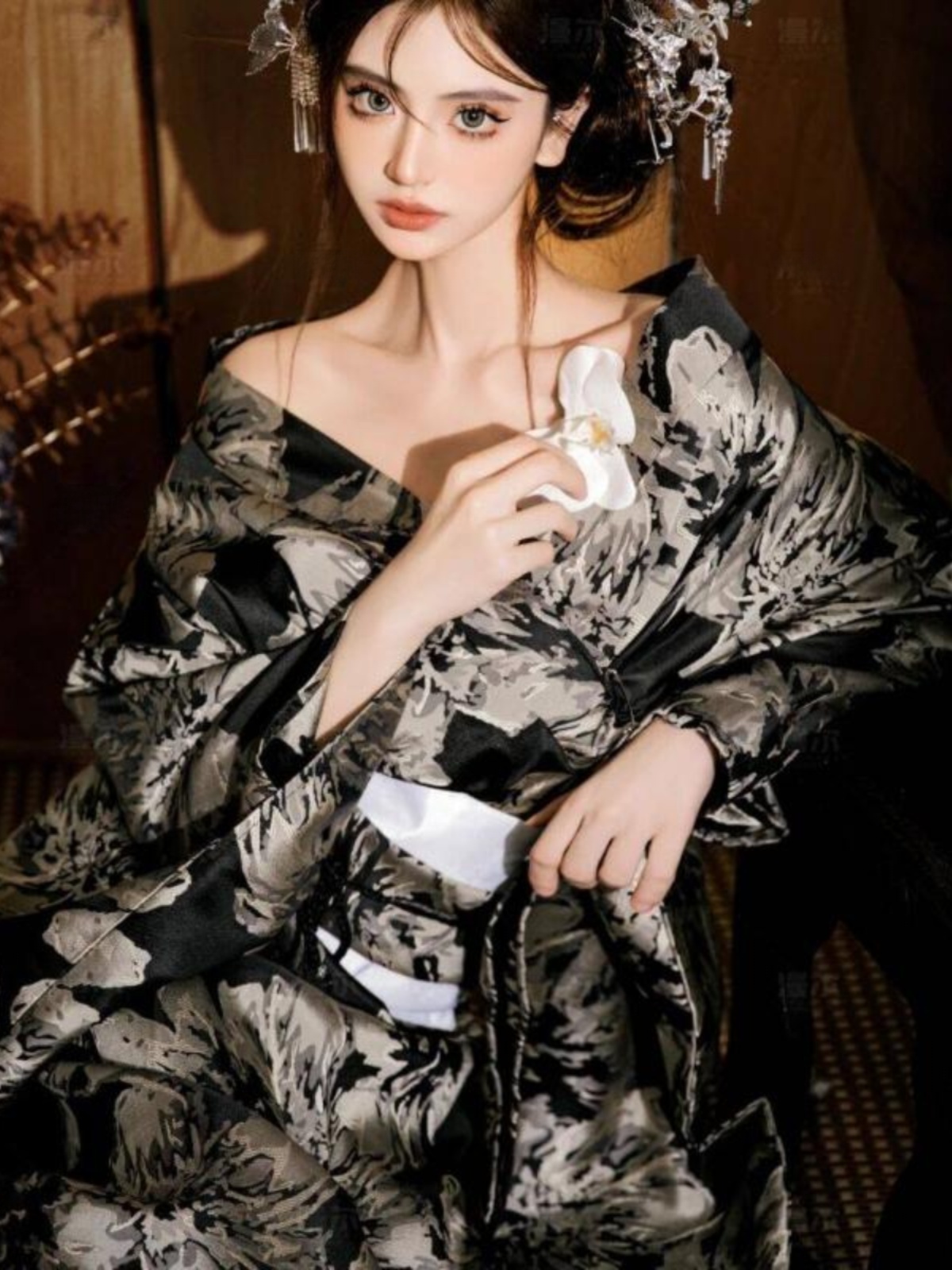 New Style Kimono Bathrobe Phot - đánh giá và giá Photography Young