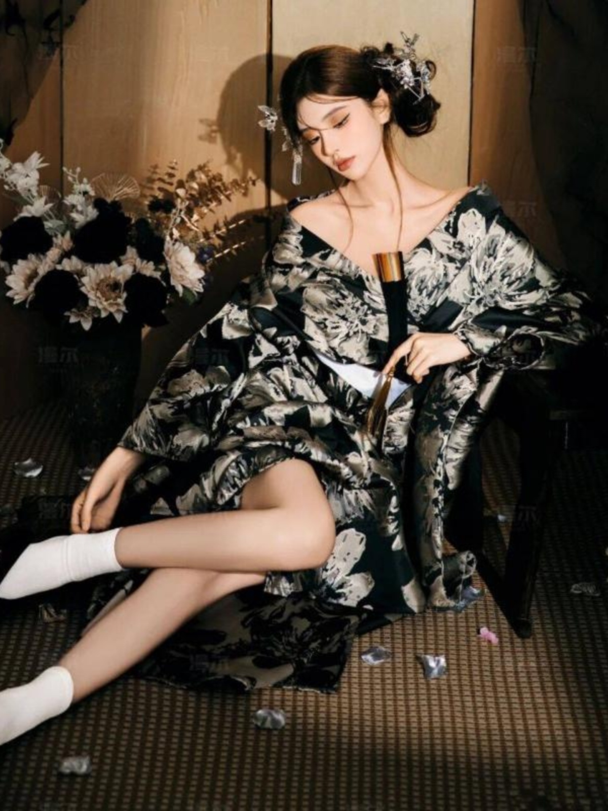 New Style Kimono Bathrobe Phot - đánh giá và giá Photography Young