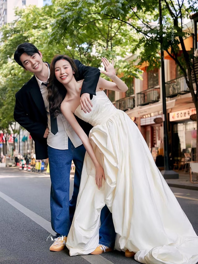 Fashionable Korean Style Denim - đánh giá và giá Photography Outfit
