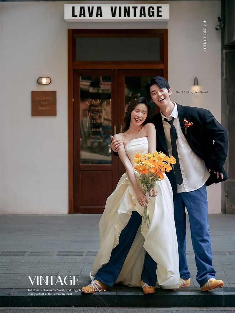 Fashionable Korean Style Denim - đánh giá và giá Photography Outfit