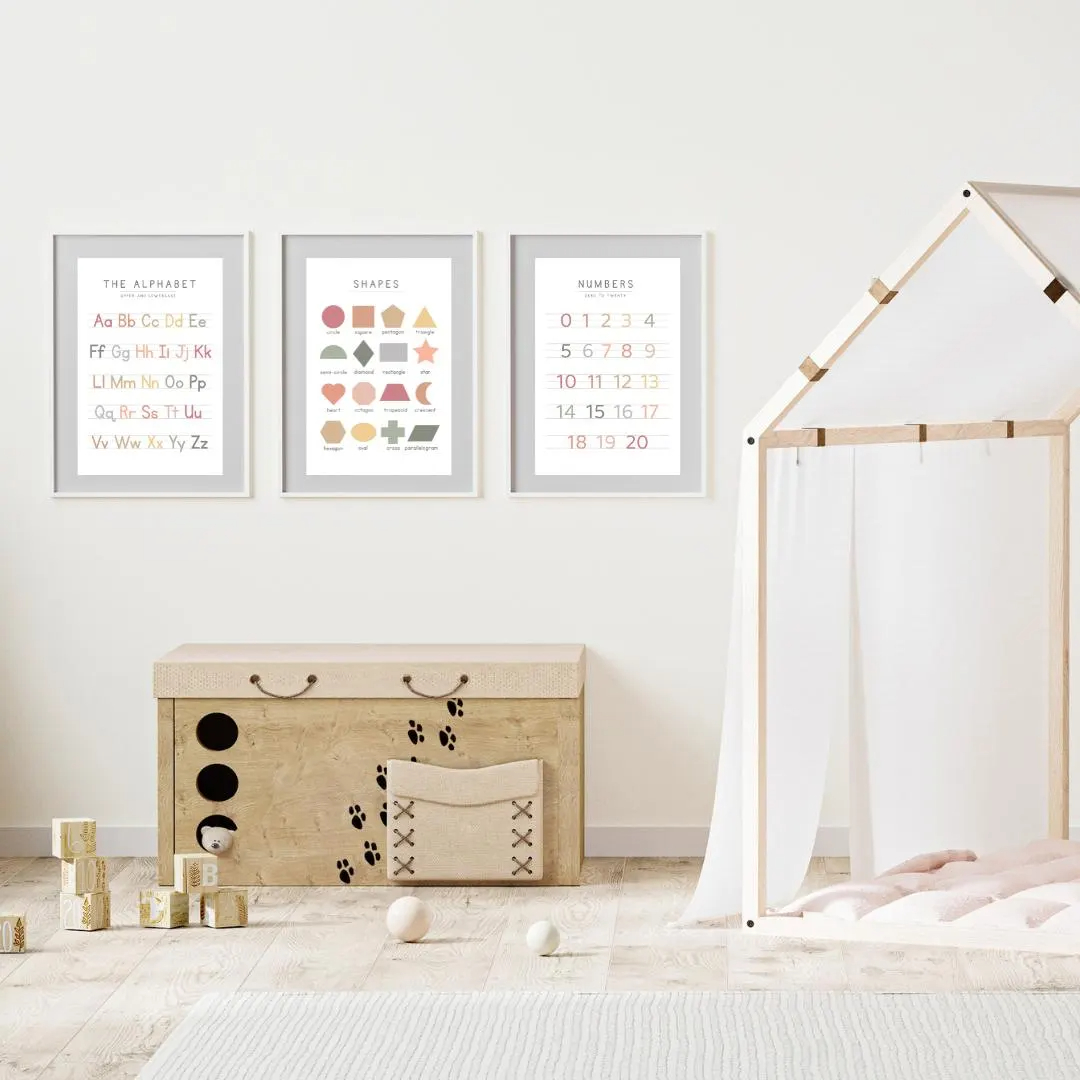 3pcs Gender-Neutral Alphabet a - đánh giá và giá Photography Font