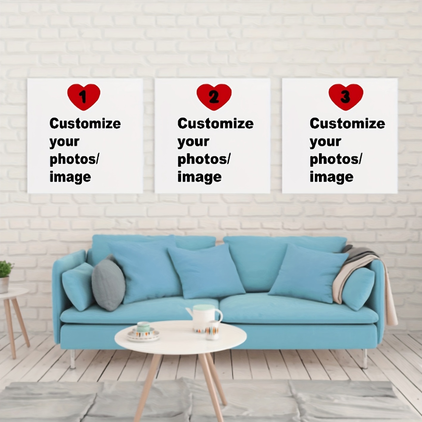 3pcs/set Custom Square Canvas  - đánh giá và giá Photography Gallery