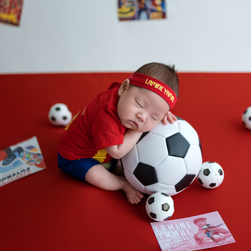 2026 Football Cup Theme Baby B - đánh giá và giá Photography Outfit
