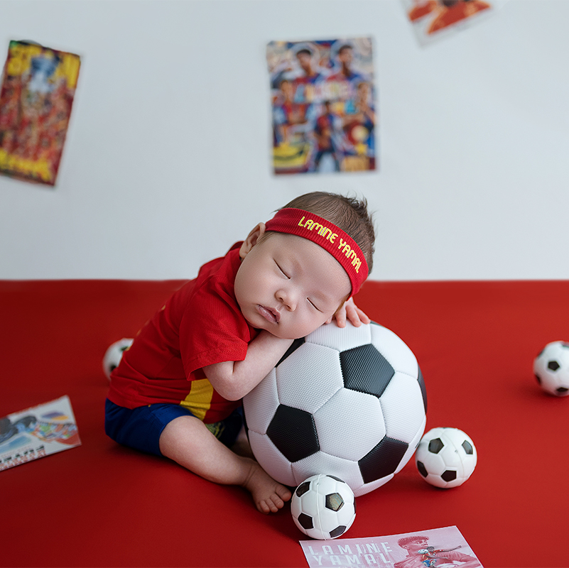 2026 Football Cup Theme Baby B - đánh giá và giá Photography Outfit
