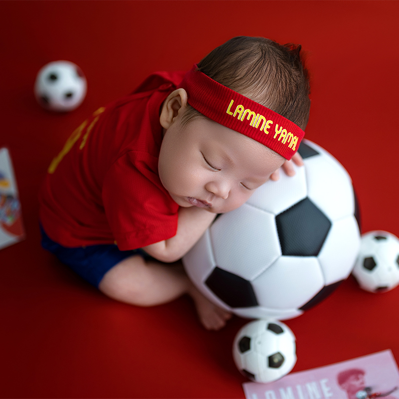 2026 Football Cup Theme Baby B - đánh giá và giá Photography Outfit