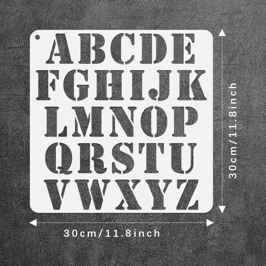 1PC 11.8inch A-Z Capital Lette - đánh giá và giá Photography Font