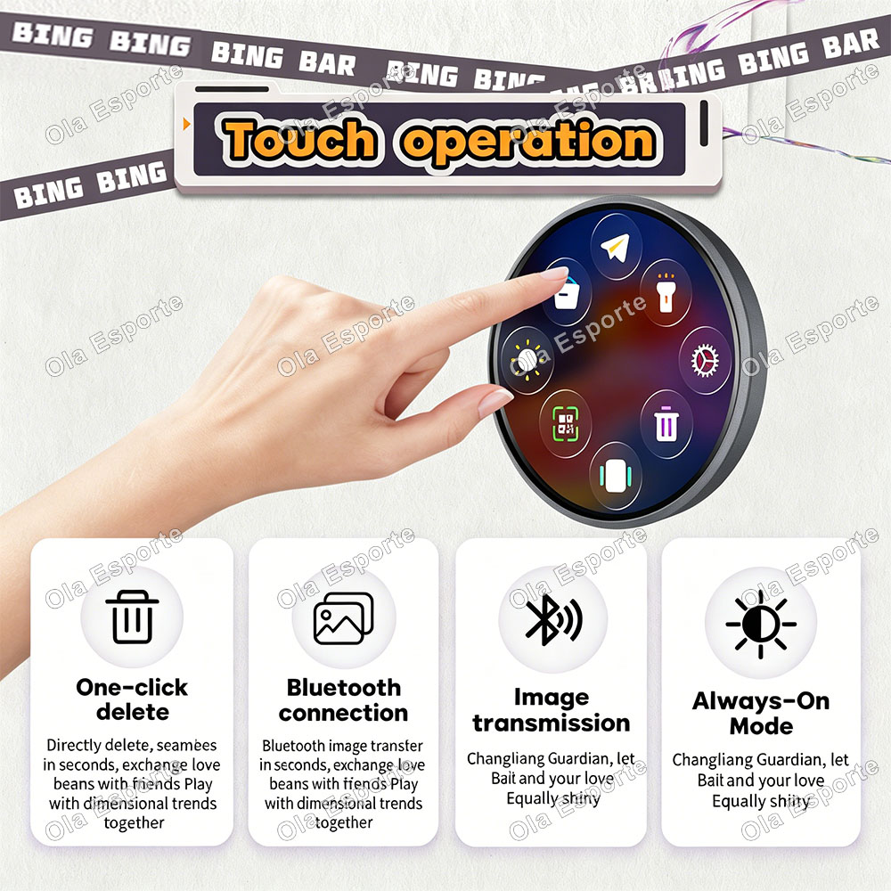 HD Screen Smart Dynamic E-badg - đánh giá và giá Photography Grid