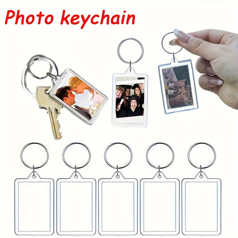 100pcs Blank Photo Keyrings Ac - đánh giá và giá Photography Hacks