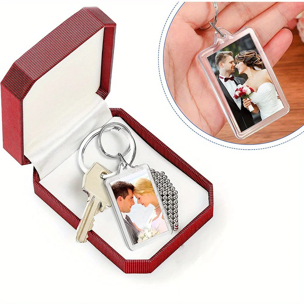 100pcs Blank Photo Keyrings Ac - đánh giá và giá Photography Hacks