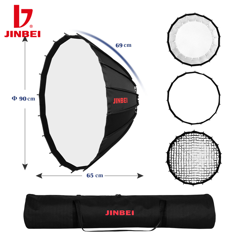 JINBEI 90cm Deep Reflective Pa - đánh giá và giá Photography Grid