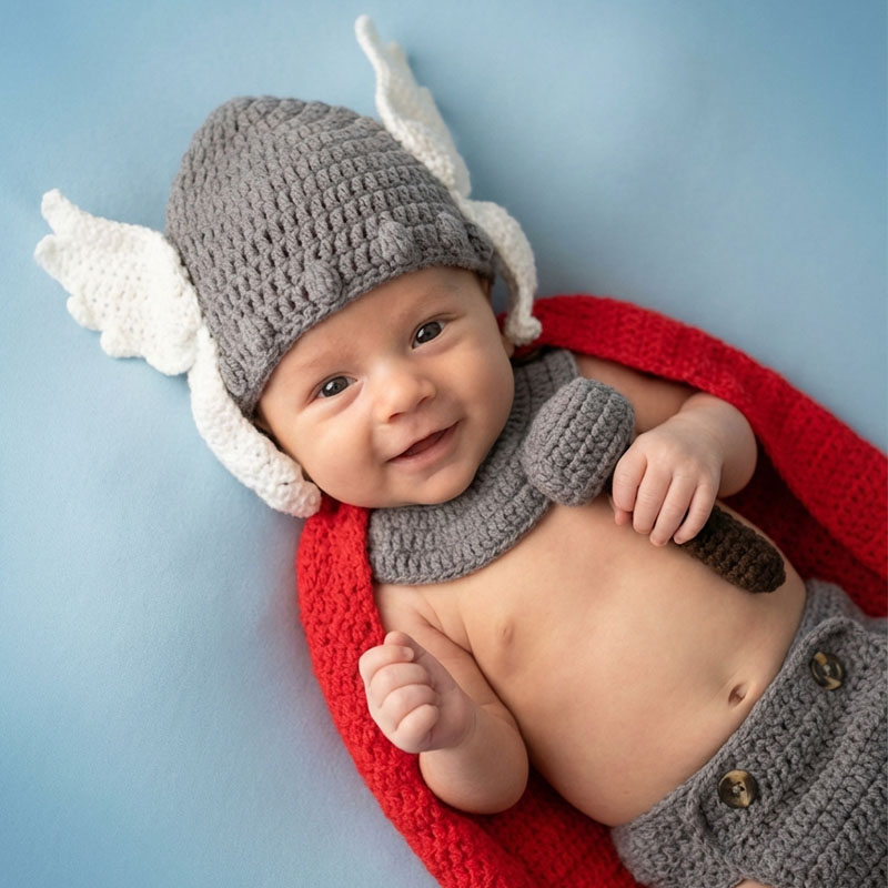 Newborn Photography Props Thor - đánh giá và giá Photography Outfit