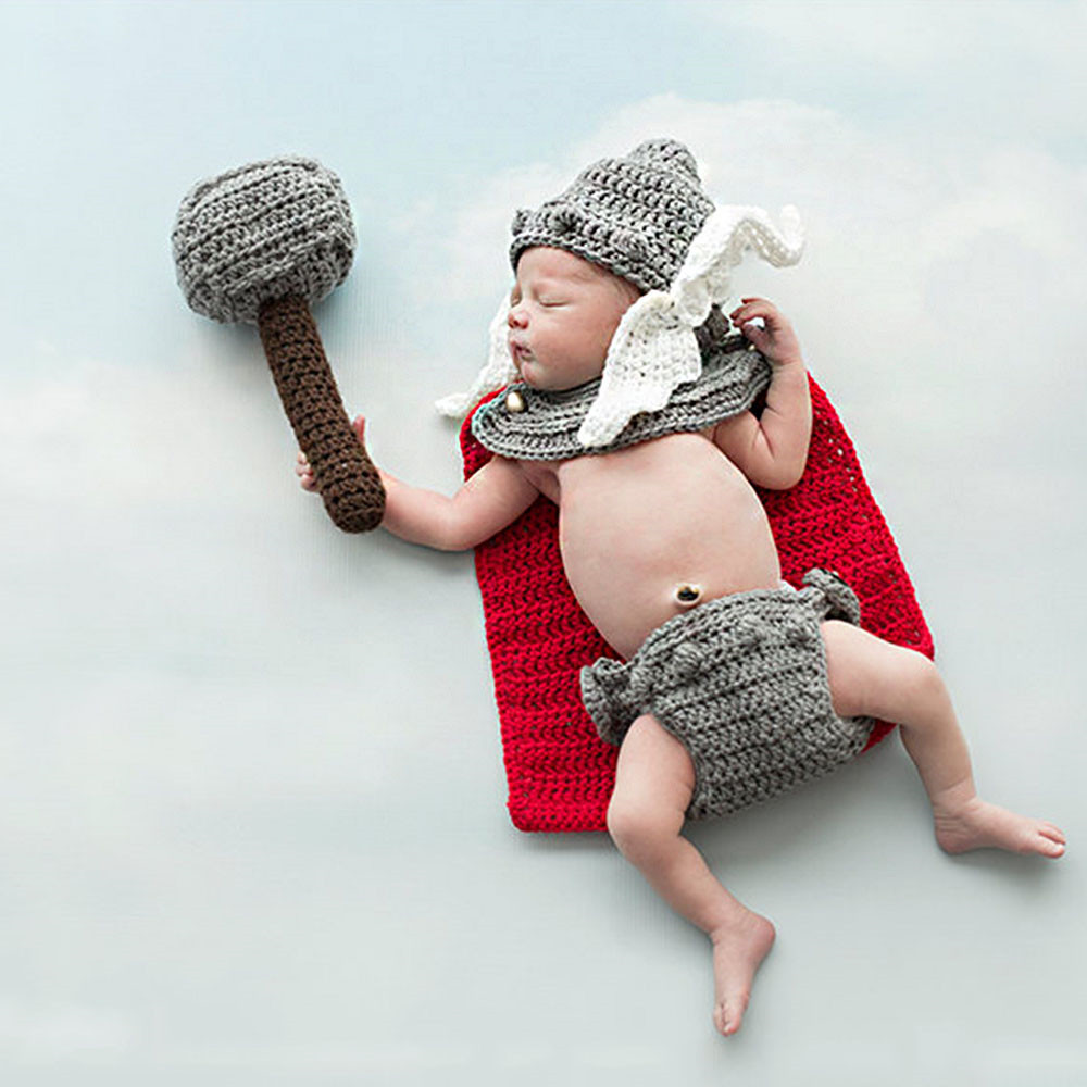 Newborn Photography Props Thor - đánh giá và giá Photography Outfit