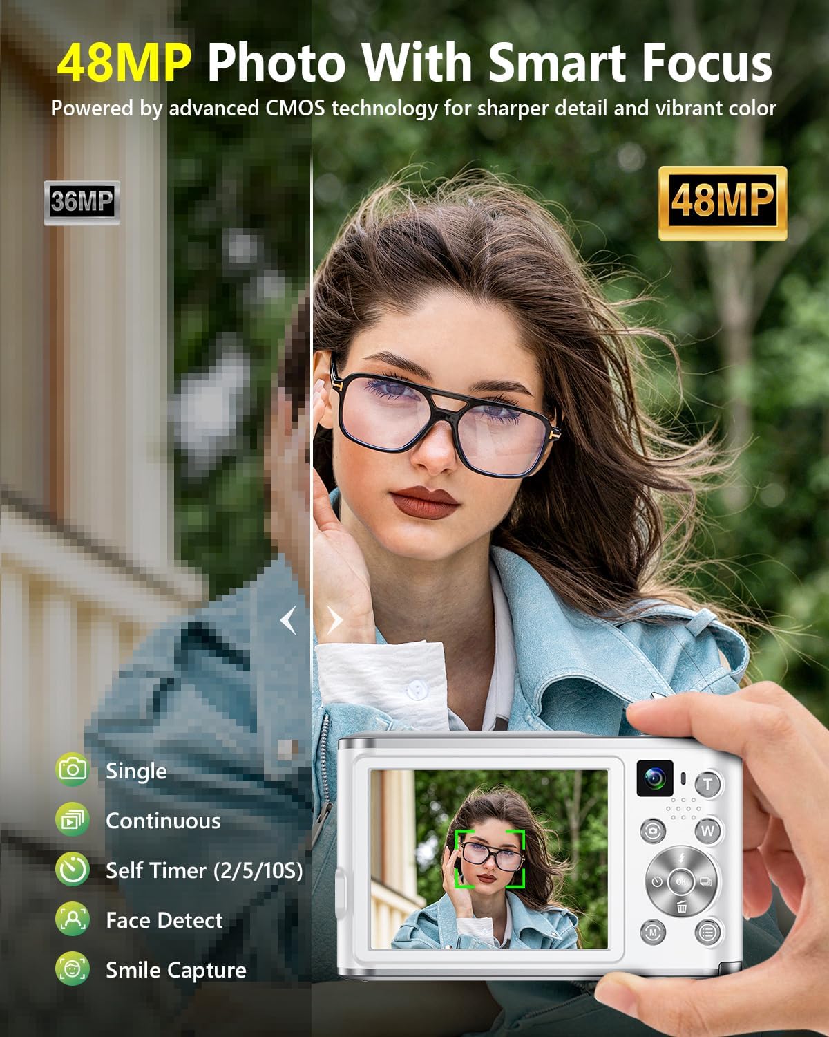 4K Digital Camera for Vlogging - đánh giá và giá Photography Zoom