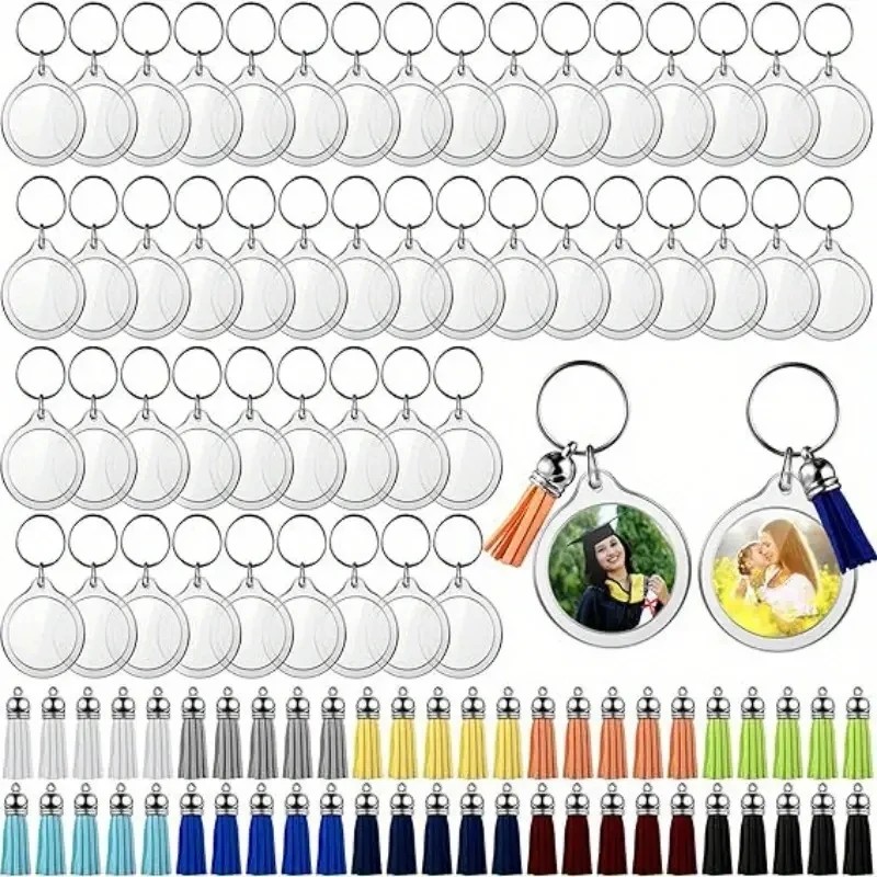 100Pcs Round Blank Acrylic DIY - đánh giá và giá Photography Hacks