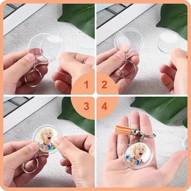 100Pcs Round Blank Acrylic DIY - đánh giá và giá Photography Hacks