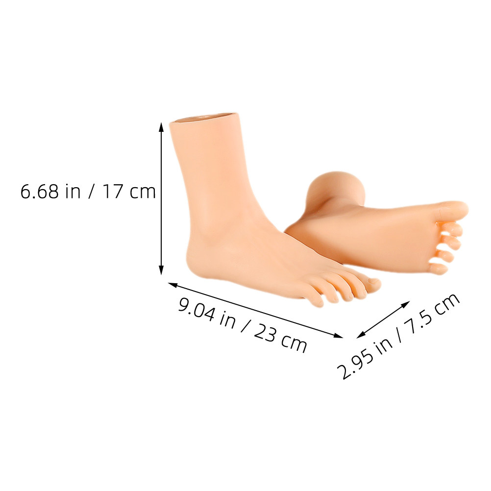 1 Pair Simulation Foot Skin-Co - đánh giá và giá Photography Simulator